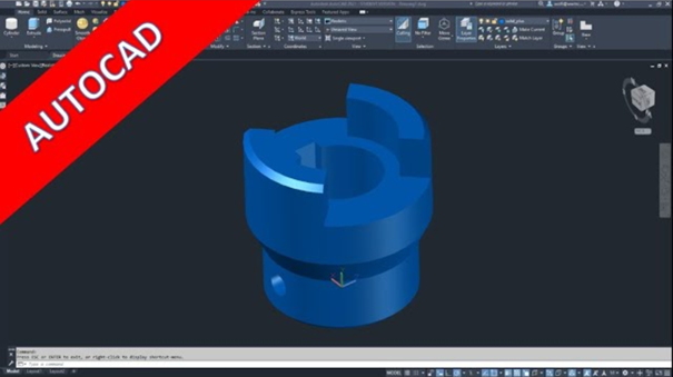 Videotutorial – autocad 2021 – part design – 4.2 Klauenkupplungshaelfte