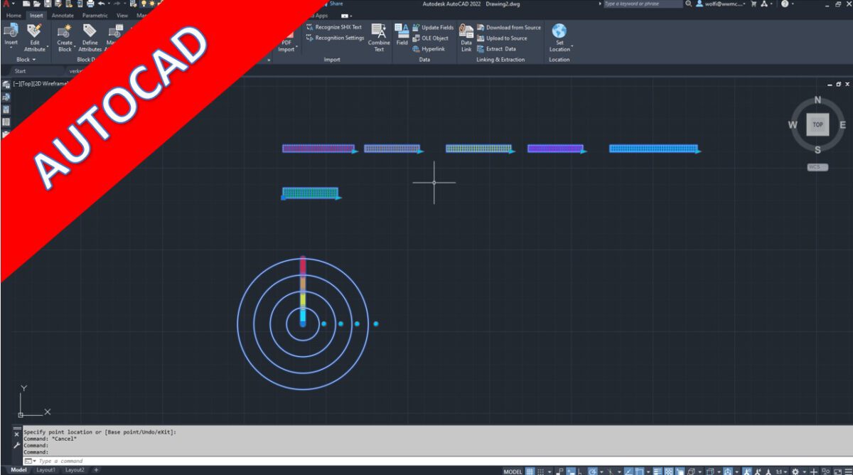 Videotutorial autocad 2022 2d basics Dynamic Blocks Chain